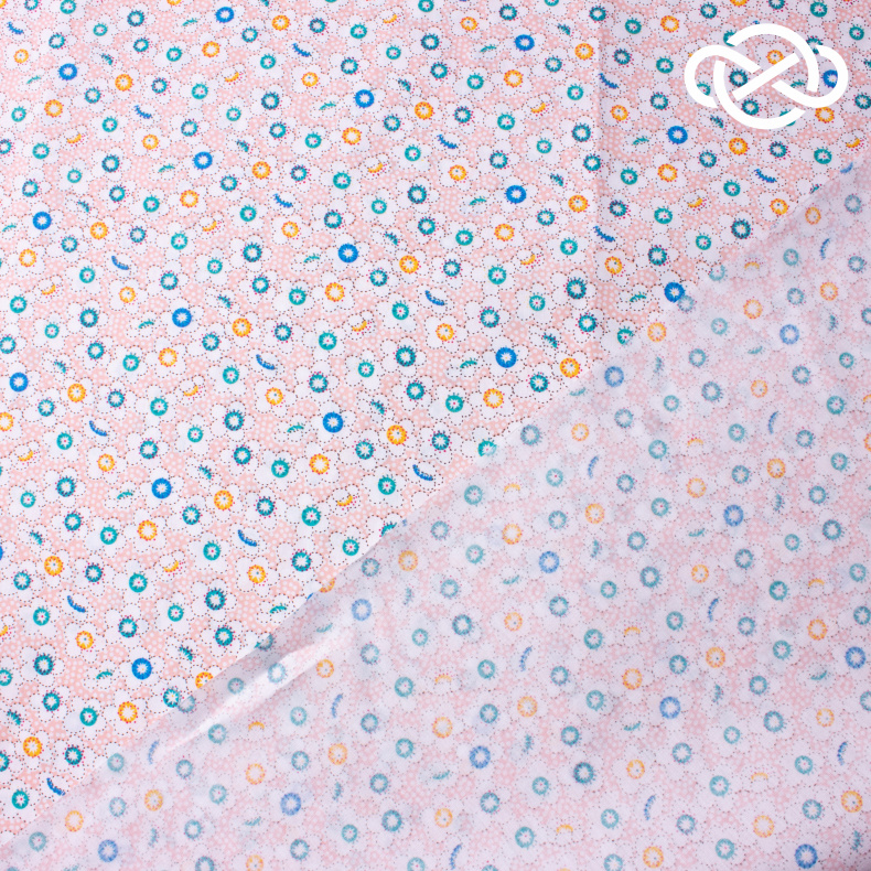 10436. Конкурс!!! Поплин. Хлопок. Принт. Уценка!!! от Tkani.site