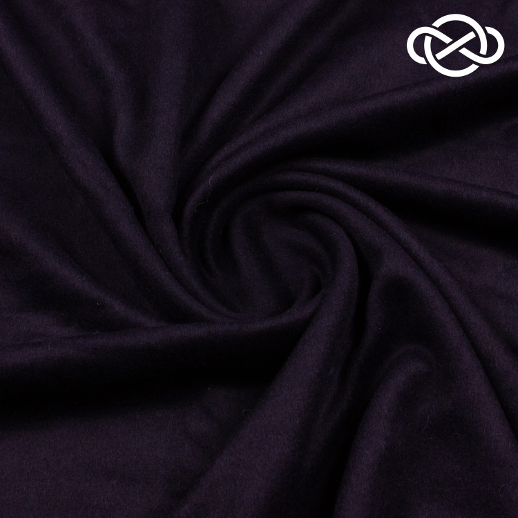 7715. Пальтовая. Ворс. Темно-синий. - фото 1