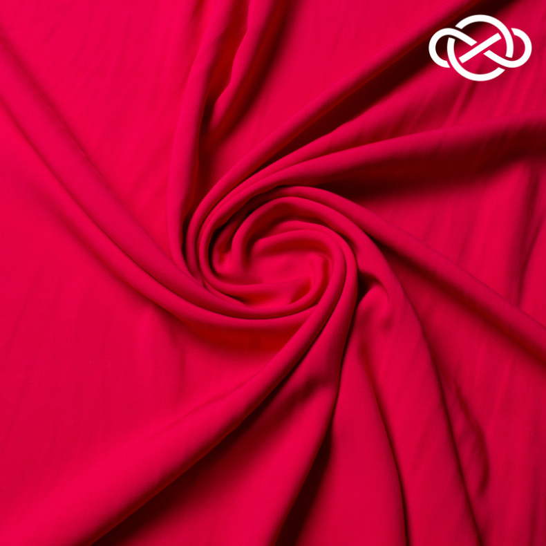 10438. Штапель. Вискоза. Сахарный коралл. Уценка!!! от Tkani.site