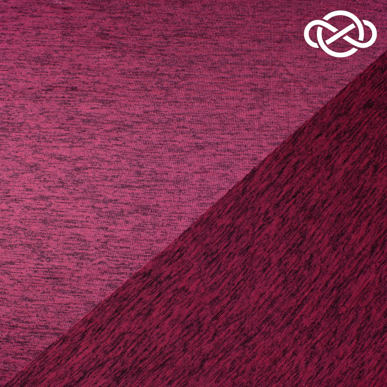 10453. Трикотажное полотно. Меланж. Глянец. от Tkani.site