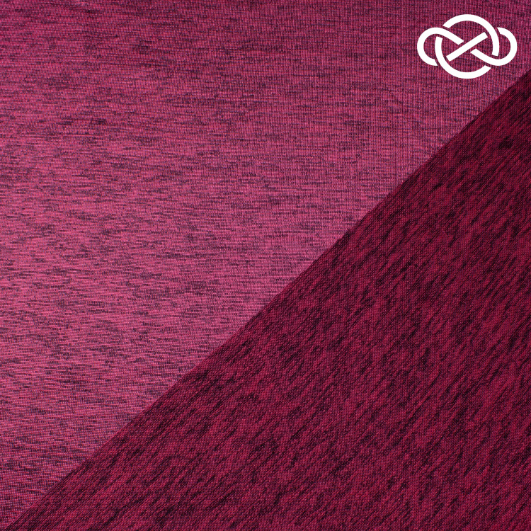 10453. Трикотажное полотно. Меланж. Глянец. - фото 2