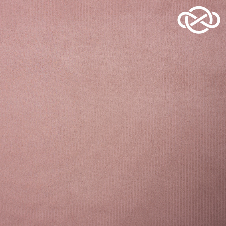 10460. Замша на трикотаже. В полоску от Tkani.site