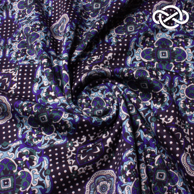 10464. Трикотажное полотно. Модал. Принт от Tkani.site