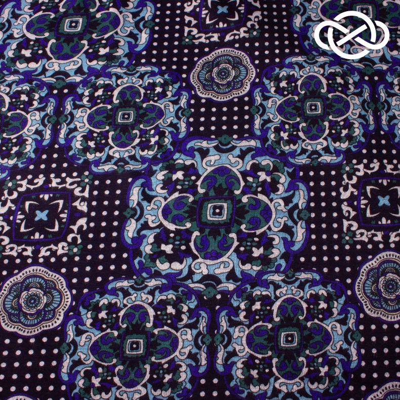 10464. Трикотажное полотно. Модал. Принт от Tkani.site