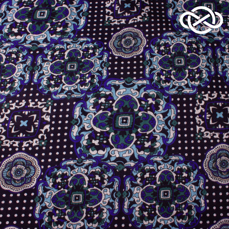 10464. Трикотажное полотно. Модал. Принт - фото 1