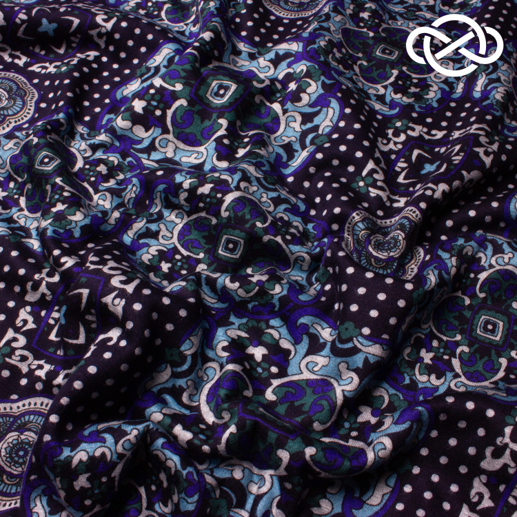 10464. Трикотажное полотно. Модал. Принт - фото 2