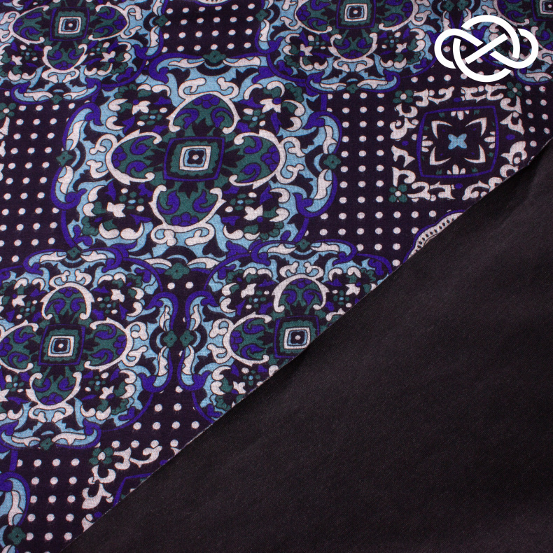 10464. Трикотажное полотно. Модал. Принт от Tkani.site