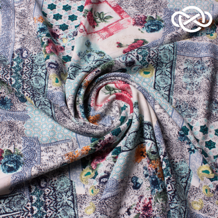 10467. Конкурс!!! Искусственный лен. Принт