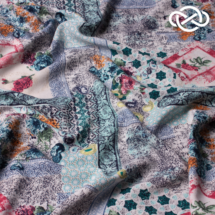 10467. Конкурс!!! Искусственный лен. Принт - фото 2