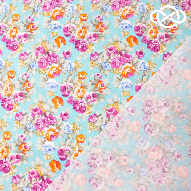 7737. Конкурс! Летняя джинса. Принт. от Tkani.site