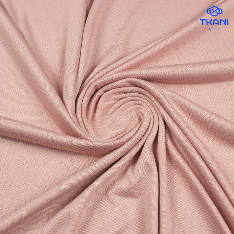 1018. Трикотажная подкладка. Облачно-розовый. от Tkani.site