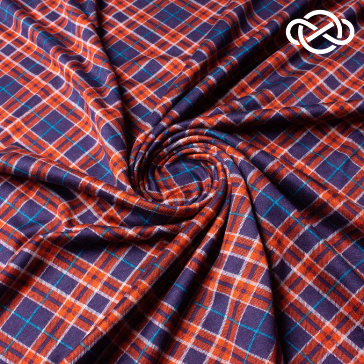 7739. Трикотажное полотно. Модал. Принт.