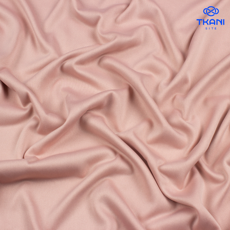 1018. Трикотажная подкладка. Облачно-розовый. от Tkani.site