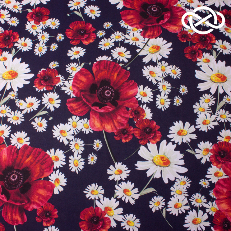 7741. Плательная. Барби. Принт.