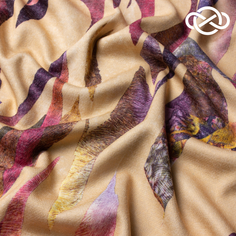 7744. Трикотажное полотно. Сандра. Принт. - фото 2