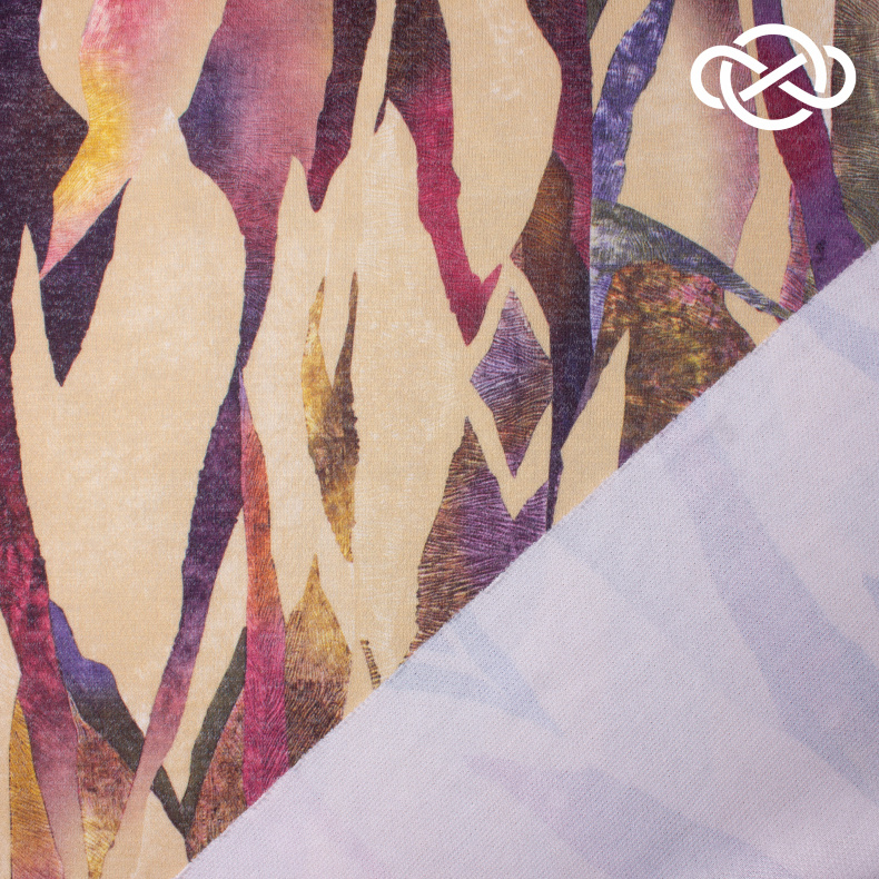 7744. Трикотажное полотно. Сандра. Принт. от Tkani.site