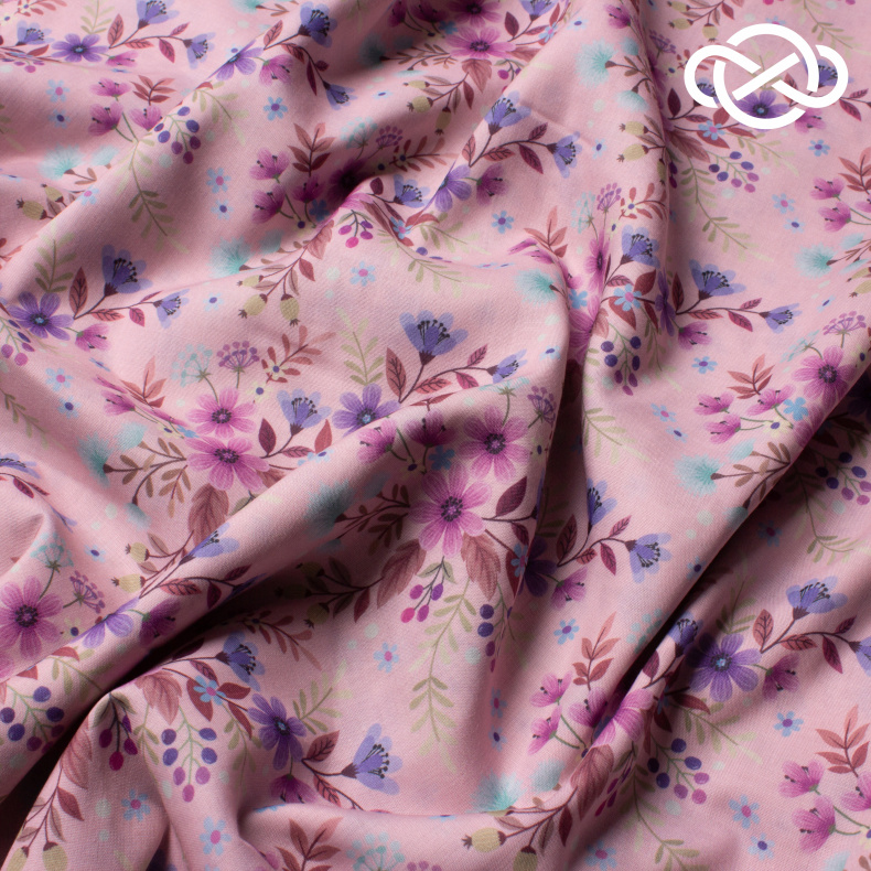 10481. Конкурс!!! Поплин. Принт от Tkani.site