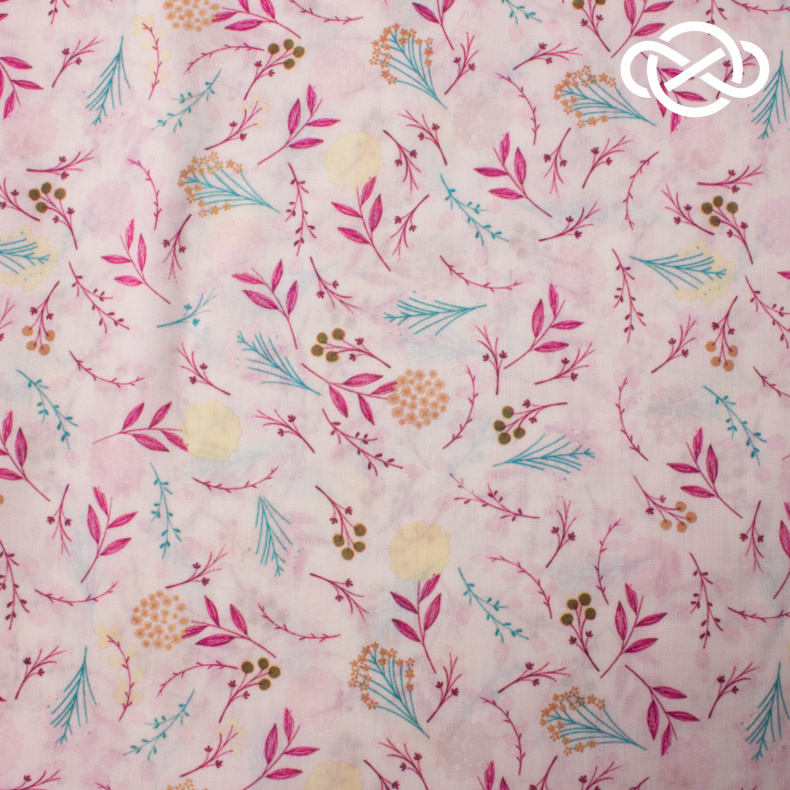 10483. Конкурс!!! Поплин. Принт от Tkani.site