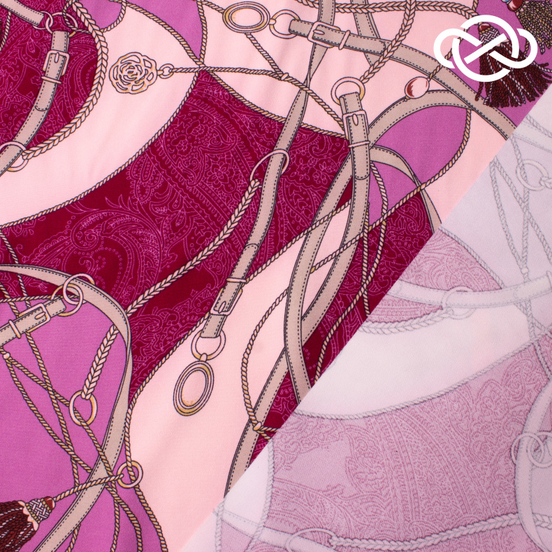 10485. Конкурс. Плательная. Барби. Принт от Tkani.site