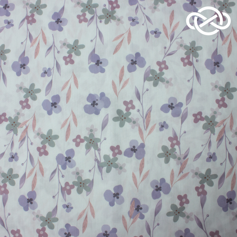 10486. Конкурс!!! Поплин. Принт от Tkani.site