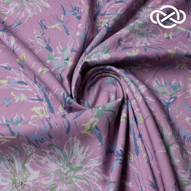 10487. Конкурс!!! Поплин. Принт от Tkani.site