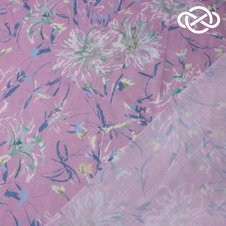 10487. Конкурс!!! Поплин. Принт от Tkani.site