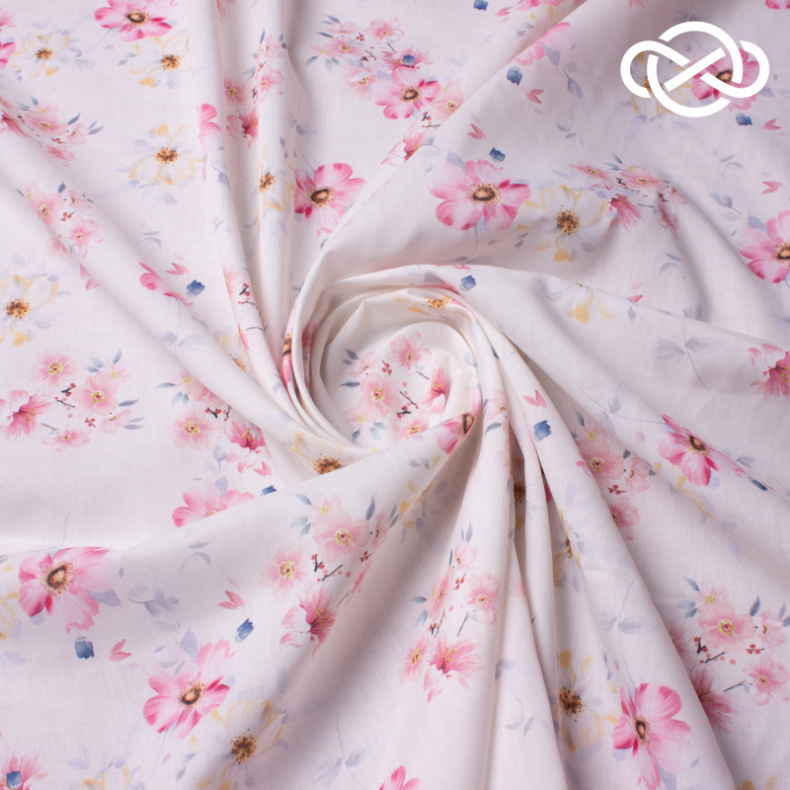 10489. Конкурс!!! Поплин. Принт от Tkani.site