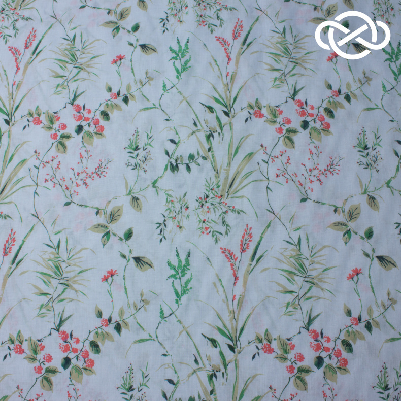 10490. Конкурс!!! Поплин. Принт от Tkani.site