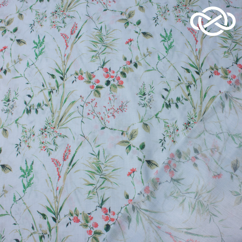 10490. Конкурс!!! Поплин. Принт от Tkani.site