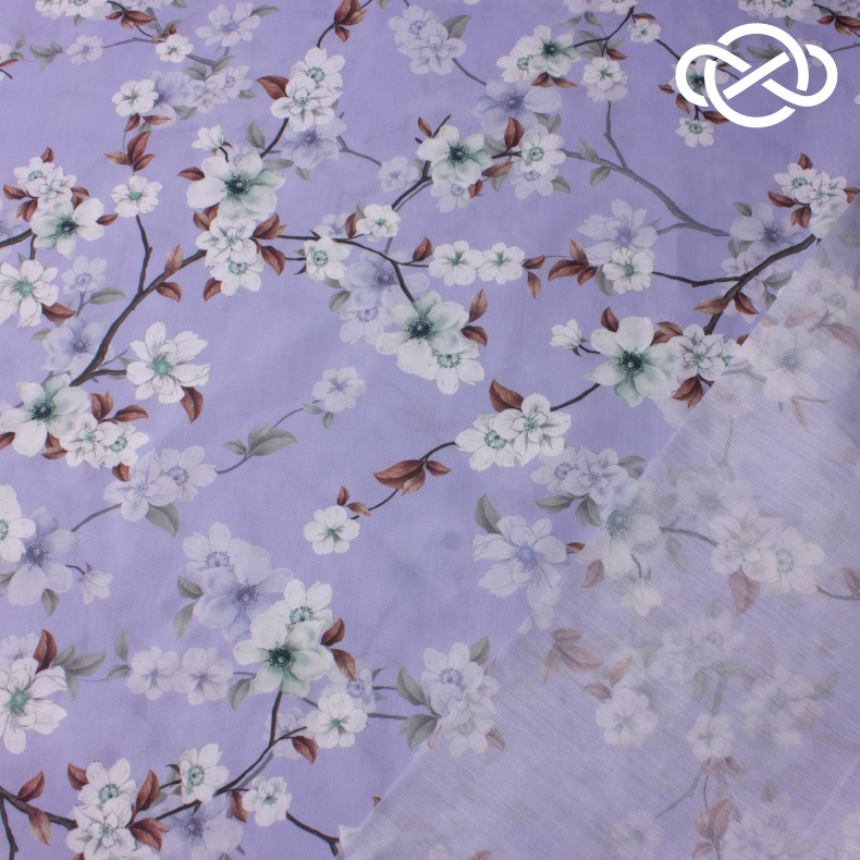 10491. Конкурс!!! Поплин. Принт от Tkani.site