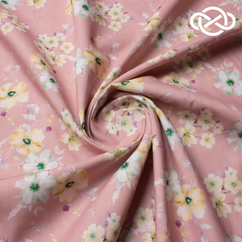 10492. Конкурс!!! Поплин. Принт от Tkani.site