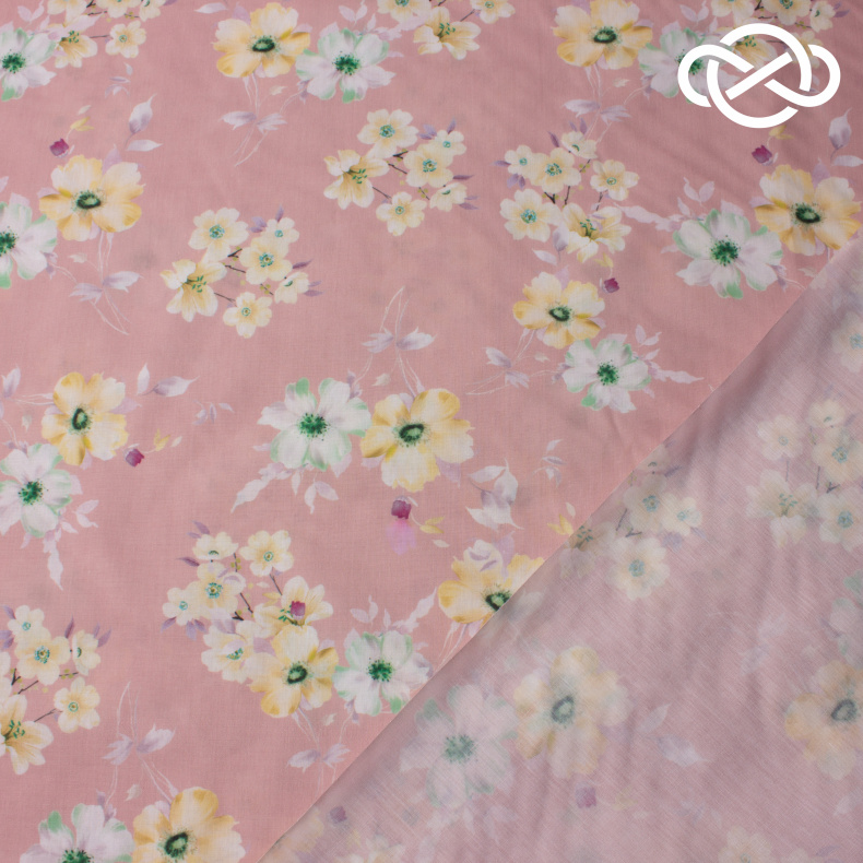 10492. Конкурс!!! Поплин. Принт от Tkani.site