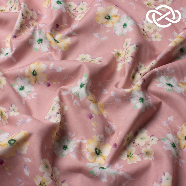 10492. Конкурс!!! Поплин. Принт. Уценка!!! от Tkani.site