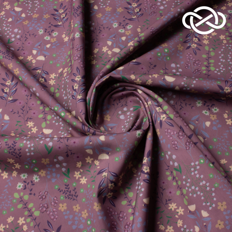 10493. Конкурс!!! Поплин. Принт от Tkani.site