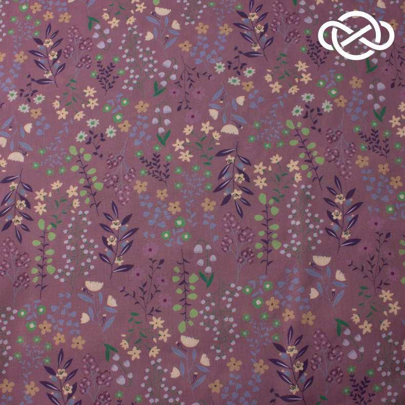 10493. Конкурс!!! Поплин. Принт от Tkani.site