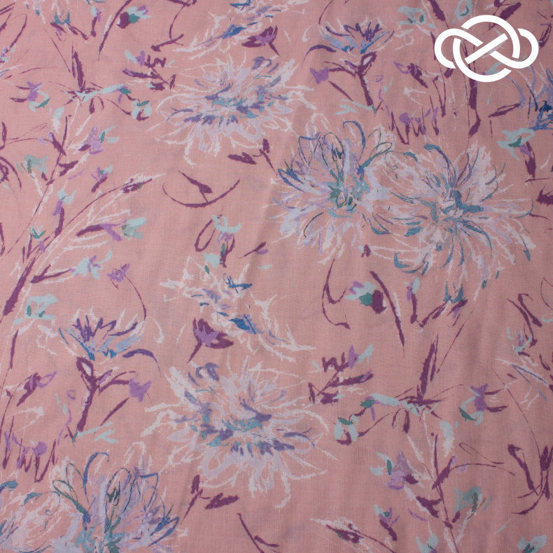 10494. Конкурс!!! Поплин. Принт от Tkani.site