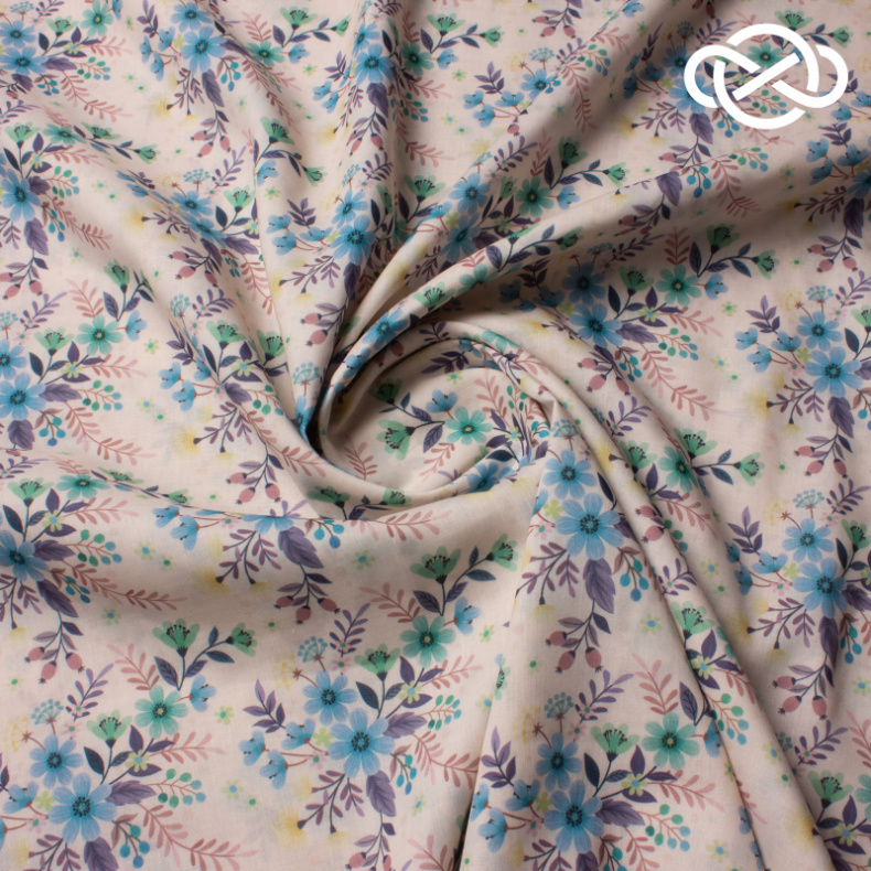 10495. Конкурс!!! Поплин. Принт от Tkani.site