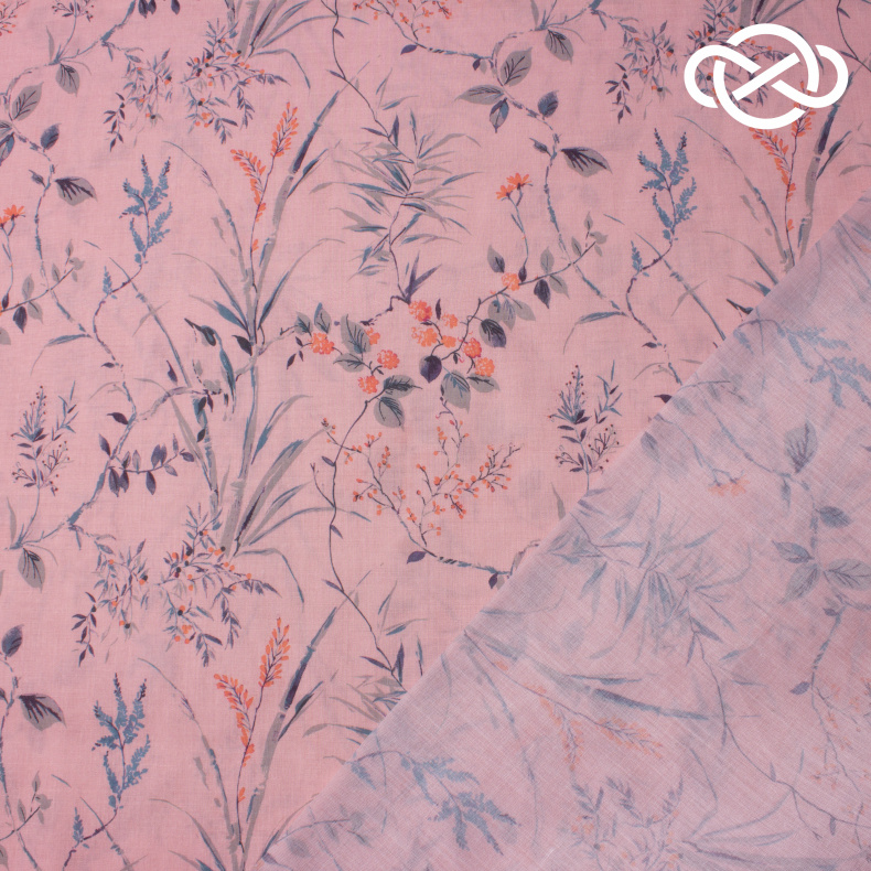 10497. Конкурс!!! Поплин. Принт от Tkani.site