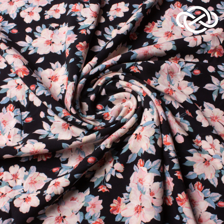 10499. Штапель. Вискоза. Принт