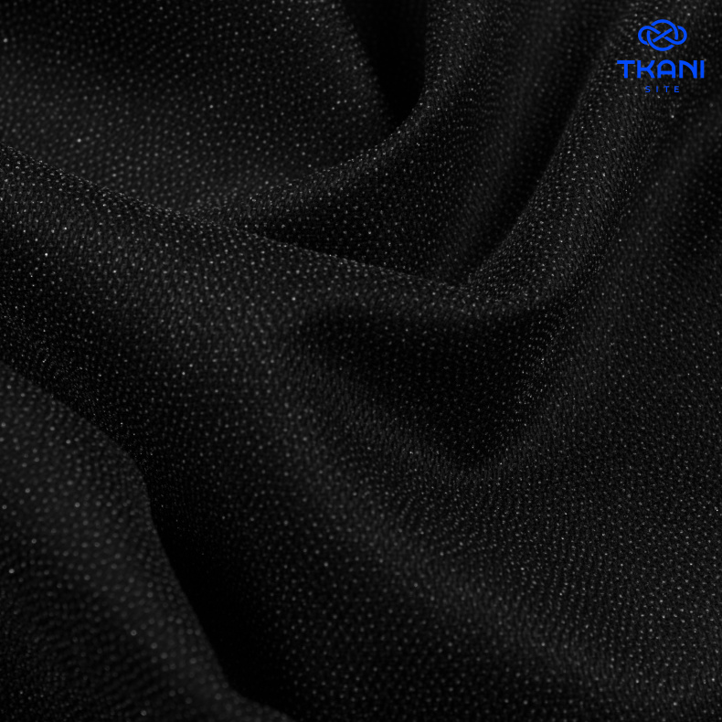 2011. Дублерин клеевой. Черный от Tkani.site