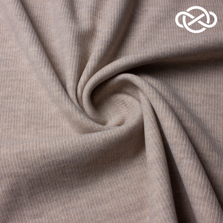 10564. Трикотажное полотно. Имитация ручной вязки на дублерине