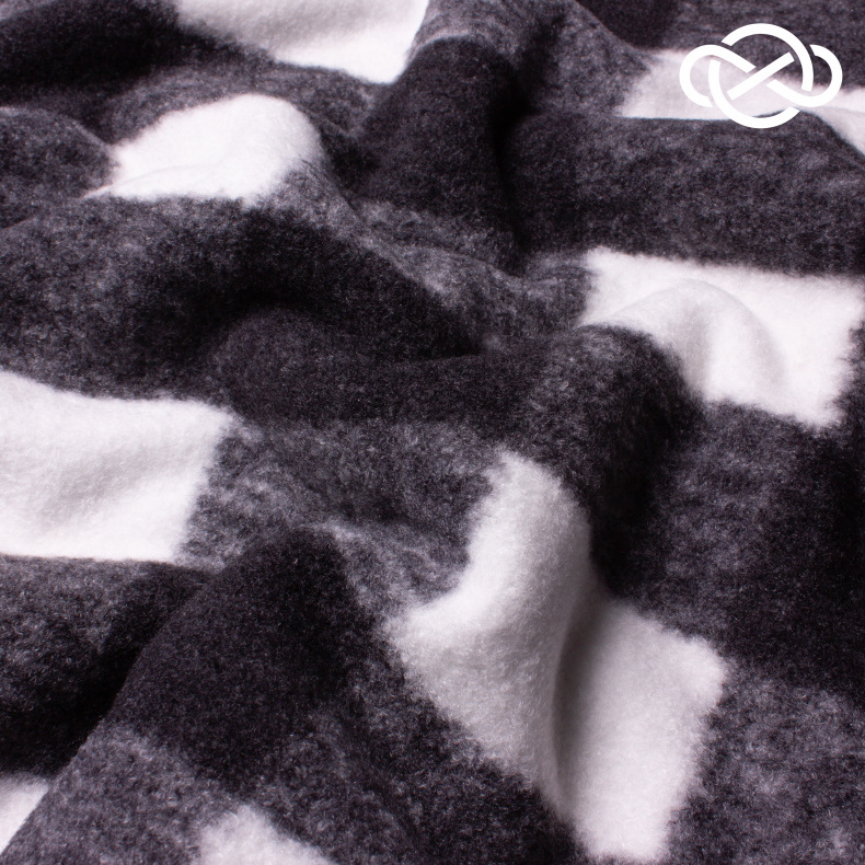 10566. Трикотажное полотно. Пушистый акрил от Tkani.site