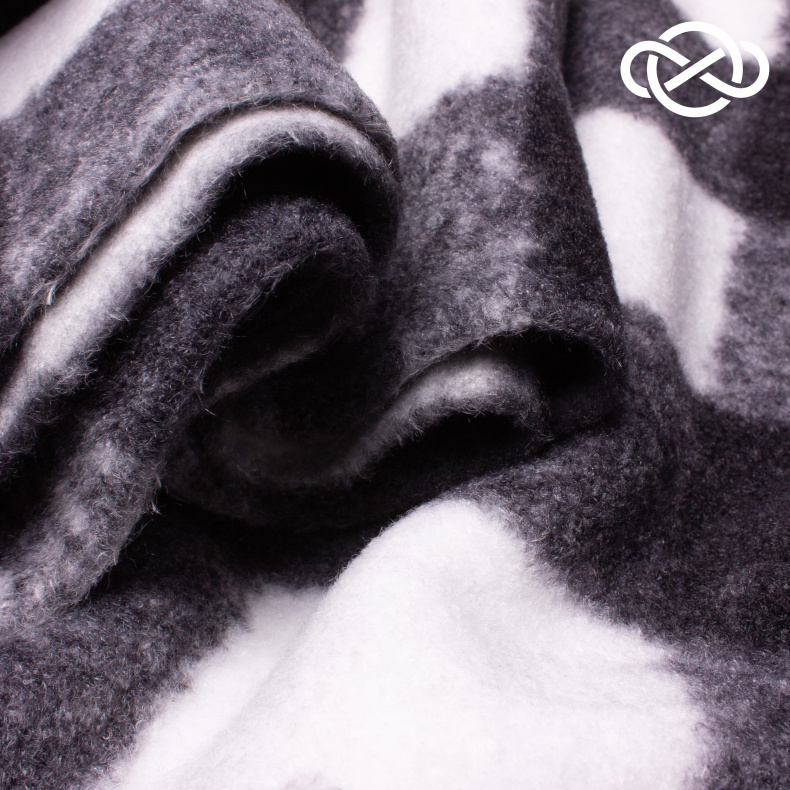 10566. Трикотажное полотно. Пушистый акрил от Tkani.site