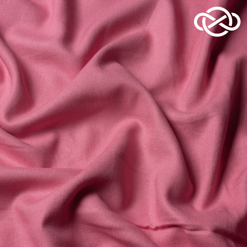 10617. Лён с вискозой. Английская роза. Уценка!!! от Tkani.site