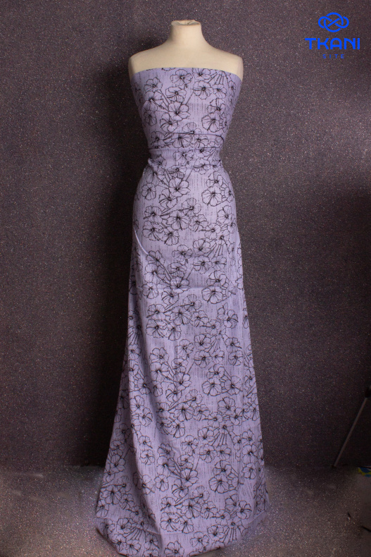 2021. Лён с вискозой. Принт от Tkani.site