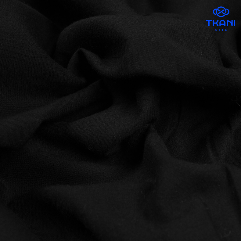 2029. Батист. Хлопок. Черный от Tkani.site