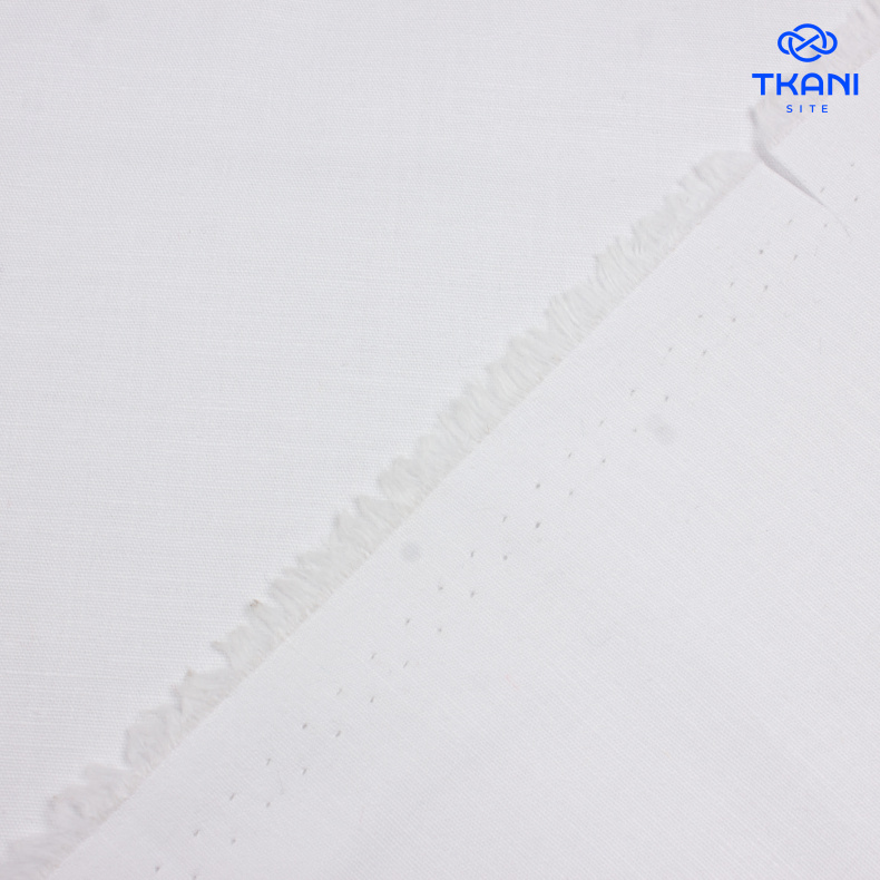 2030. Поплин. Хлопок. Белый от Tkani.site