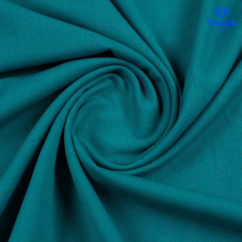 2031. Плательная. Великолепная бирюза. Уценка!!! от Tkani.site