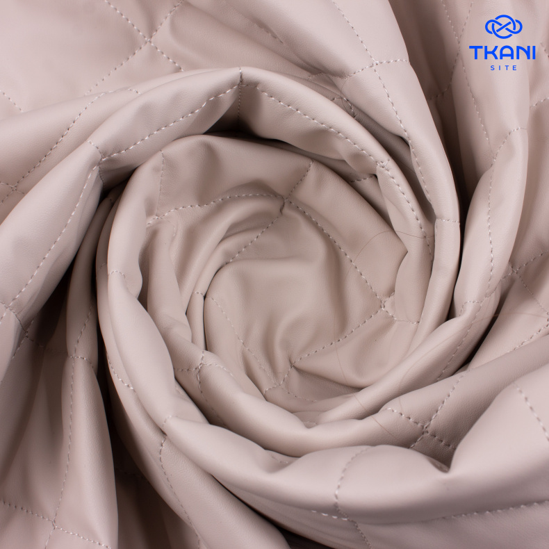 2033. Экокожа. Стежка на синтепоне от Tkani.site