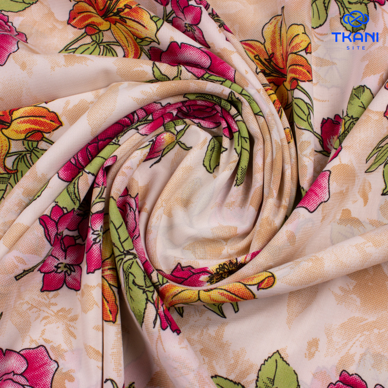 2037. Шифон. Принт от Tkani.site